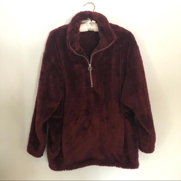 Express Tops - 🌸NEW Express Fluffy Quarter Zip